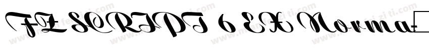 FZ SCRIPT 6 EX Norma字体转换